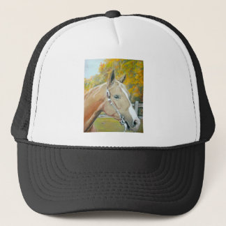Palomino, Pferdepastell Truckerkappe