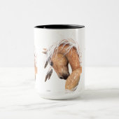 Palomino-PferdeTasse durch Bihrle Tasse (Zentrum)