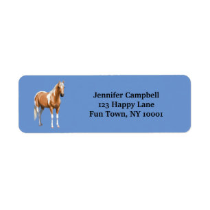 Palomino Pinto Quarter Horst Paint Horse