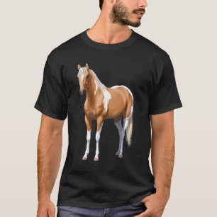 Palomino Pinto Quarter Paint Horse Stallion T-Shirt