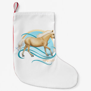 Palomino Quarter Horse Kleiner Weihnachtsstrumpf
