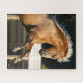 Palomino Tennessee Walker Stallion Puzzle (Horizontal)