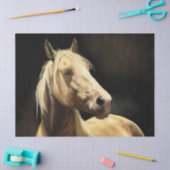 Palomino Wild Horse Seidenpapier (Basteln)