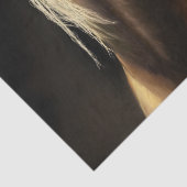 Palomino Wild Horse Seidenpapier (Detail)