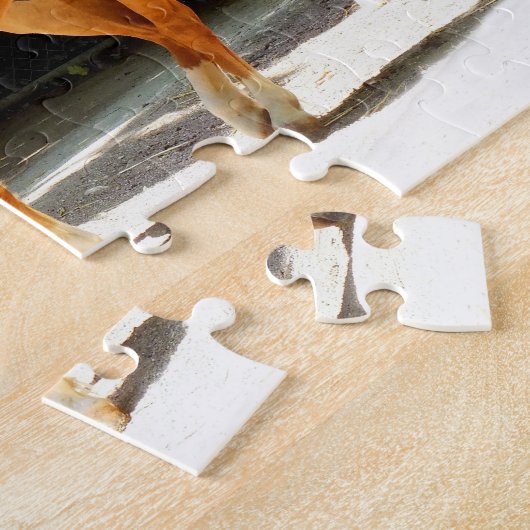 Palominopferd Puzzle (Seite)