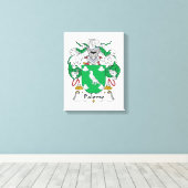 Palomo Familienwappen Leinwanddruck (Insitu (Holzboden))