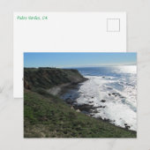 PALOS VERDES. CA #8 POSTCARD POSTKARTE (Vorne/Hinten)
