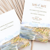 Palos Verdes CA Save the Date Einladung