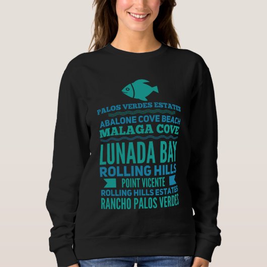 Palos Verdes Fisch Sweatshirt (Vorderseite)
