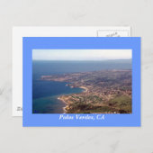 Palos Verdes Halbinsel, CA Postkarte (Vorne/Hinten)