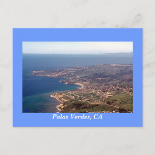 Palos Verdes Halbinsel, CA Postkarte