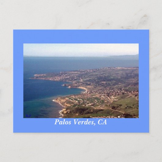 Palos Verdes Halbinsel, CA Postkarte (Vorderseite)