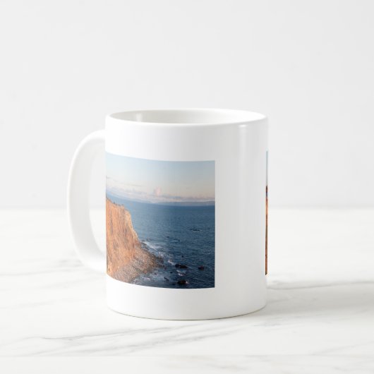 Palos Verdes Leuchtturm Kaffeetasse (Vorderseite Links)