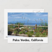Palos Verdes und Katalina Postkarte (Vorne/Hinten)