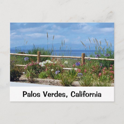 Palos Verdes und Katalina Postkarte (Vorderseite)