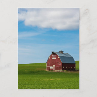 Palouse Country Barn - Eastern Washington Postkarte