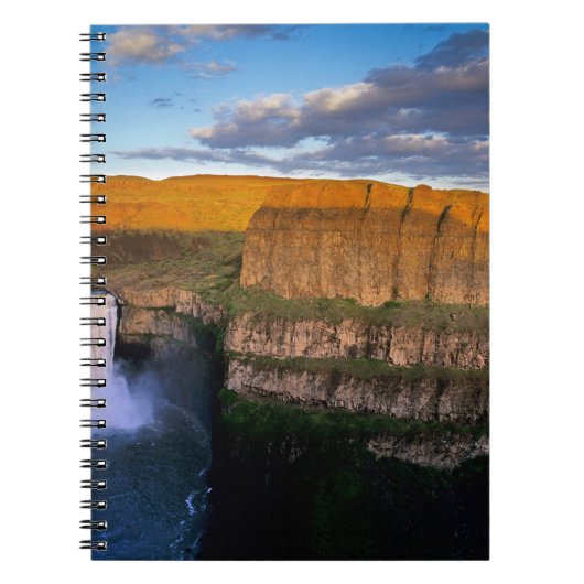 Palouse Falls in Washington Notizblock (Vorderseite)
