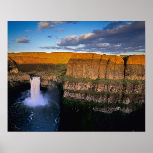 Palouse Falls in Washington Poster (Vorne)