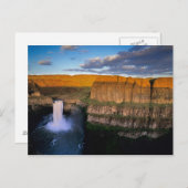 Palouse Falls in Washington Postkarte (Vorne/Hinten)