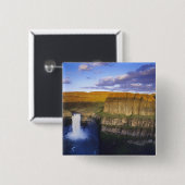 Palouse Falls Staat Park in Washington Button (Vorne & Hinten)