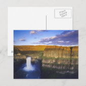 Palouse Falls Staat Park in Washington Postkarte (Vorne/Hinten)