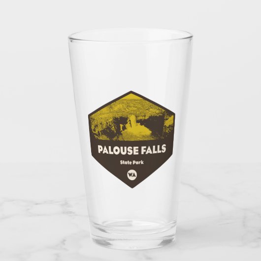 Palouse Falls Staat Park Washington Glas (Vorderseite)