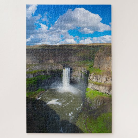 Palouse Falls Washington Staat schwierig Puzzle (Vertikal)