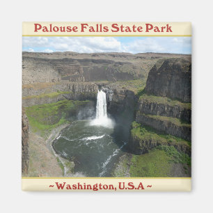 PALOUSE FÄLLT STAATS-PARK-WASSERFÄLLE VON MAGNET