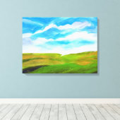 Palouse Leinwanddruck (Insitu (Holzboden))