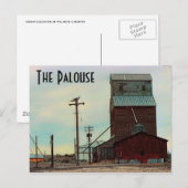 Palouse Postkarte (Vorne/Hinten)
