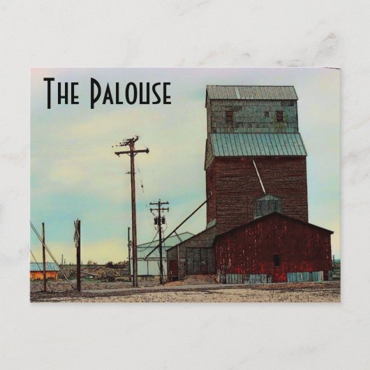 Palouse Postkarte (Vorderseite)