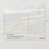 Palouse Sunrise Postkarte (Rückseite)