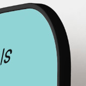 Pals Personalisiert Cat Lover's Pickleball Schläger (Linke Seite)