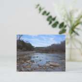 Paluxy River im Dinosaurtal Postkarte (Stehend Vorderseite)