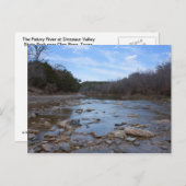 Paluxy River im Dinosaurtal Postkarte (Vorne/Hinten)