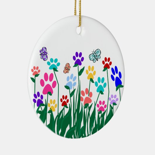 Palw Print Garden Ornament (Rechts)