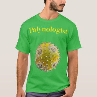 Palynologe Design für Pollen und Palynologie Liebe T-Shirt