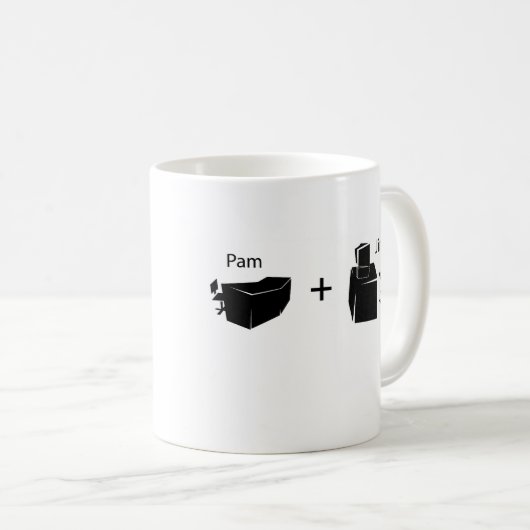 PAM + Jim Kaffeetasse (VorderseiteRechts)