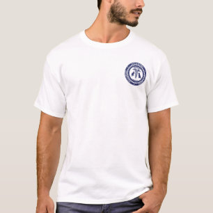 PAM-Logo klein, Blue&amp; Weißes Logo 1 T-Shirt