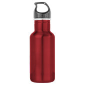 Pam, Logo mit weißen Paprika, Edelstahlflasche (Rückseite)