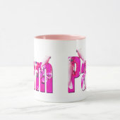 Pam, Logo mit weißen Paprika, Tasse (Zentrum)