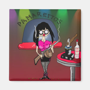 Pam-Pam La Rue Magnet