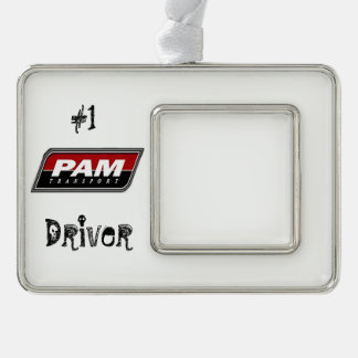 Pam Transport Rahmen-Ornament Silber