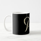 Pam white gold Handwriting Tasse Kaffeetasse (Links)