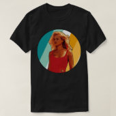 Pamela anderson - Baywatch Retro T-Shirt (Design vorne)