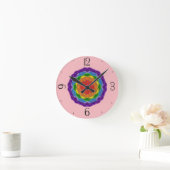Pamela Design Clock Runde Wanduhr (Zuhause)