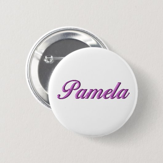 Pamela-Knopfname billig Button (Vorne & Hinten)