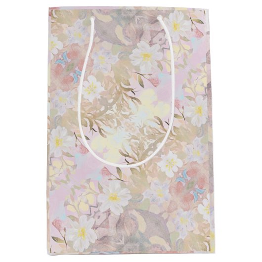 Pamela Muster B Elegante Geschenktasche Mittlere Geschenktüte (Vorderseite)