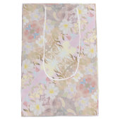 Pamela Muster B Elegante Geschenktasche Mittlere Geschenktüte (Rückseite)