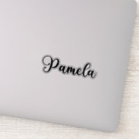 Pamela Name - Handgeschriebene Kalligrafie